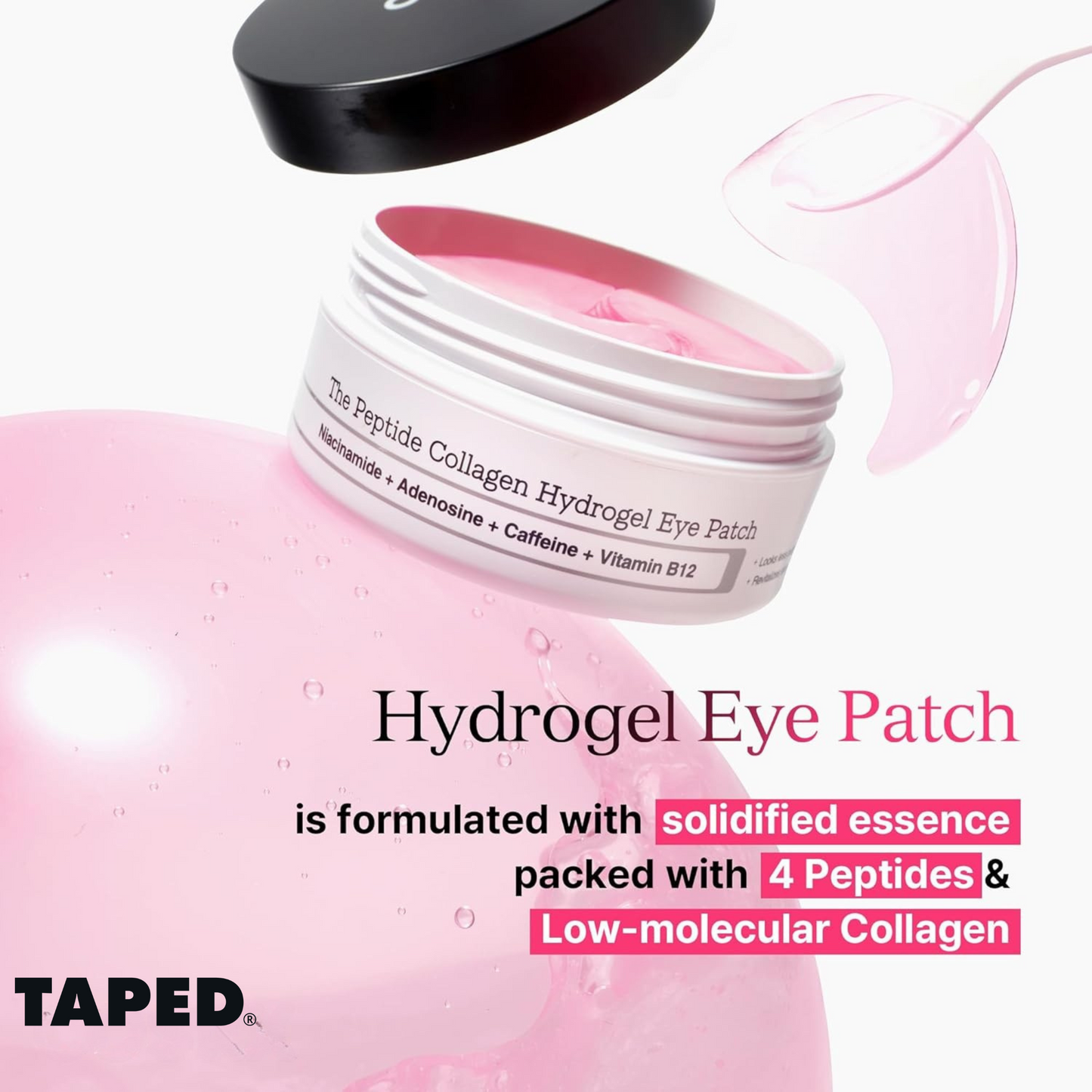 Peptide Collagen Hydrogel Eye Patch
