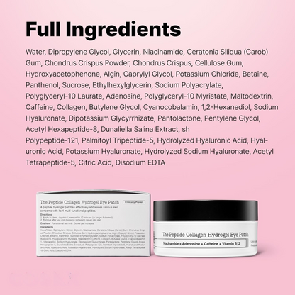 Peptide Collagen Hydrogel Eye Patch