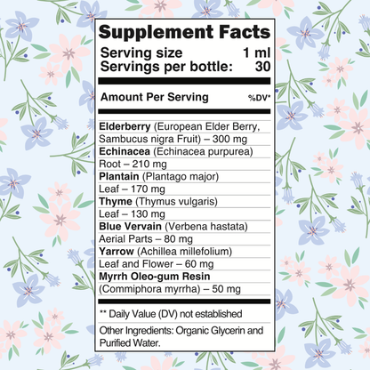 Organic Lymphatic Drainage Drops