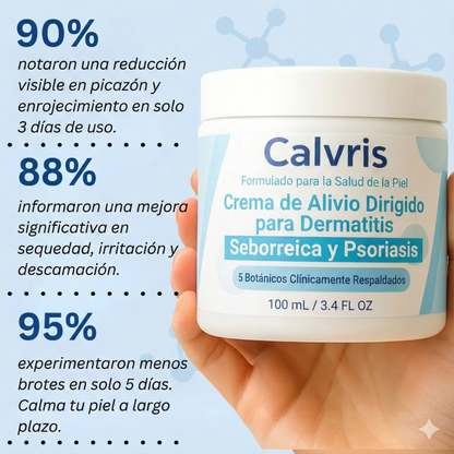 Crema para dermatitis seborreica y psoriasis