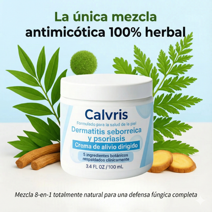 Crema para dermatitis seborreica y psoriasis