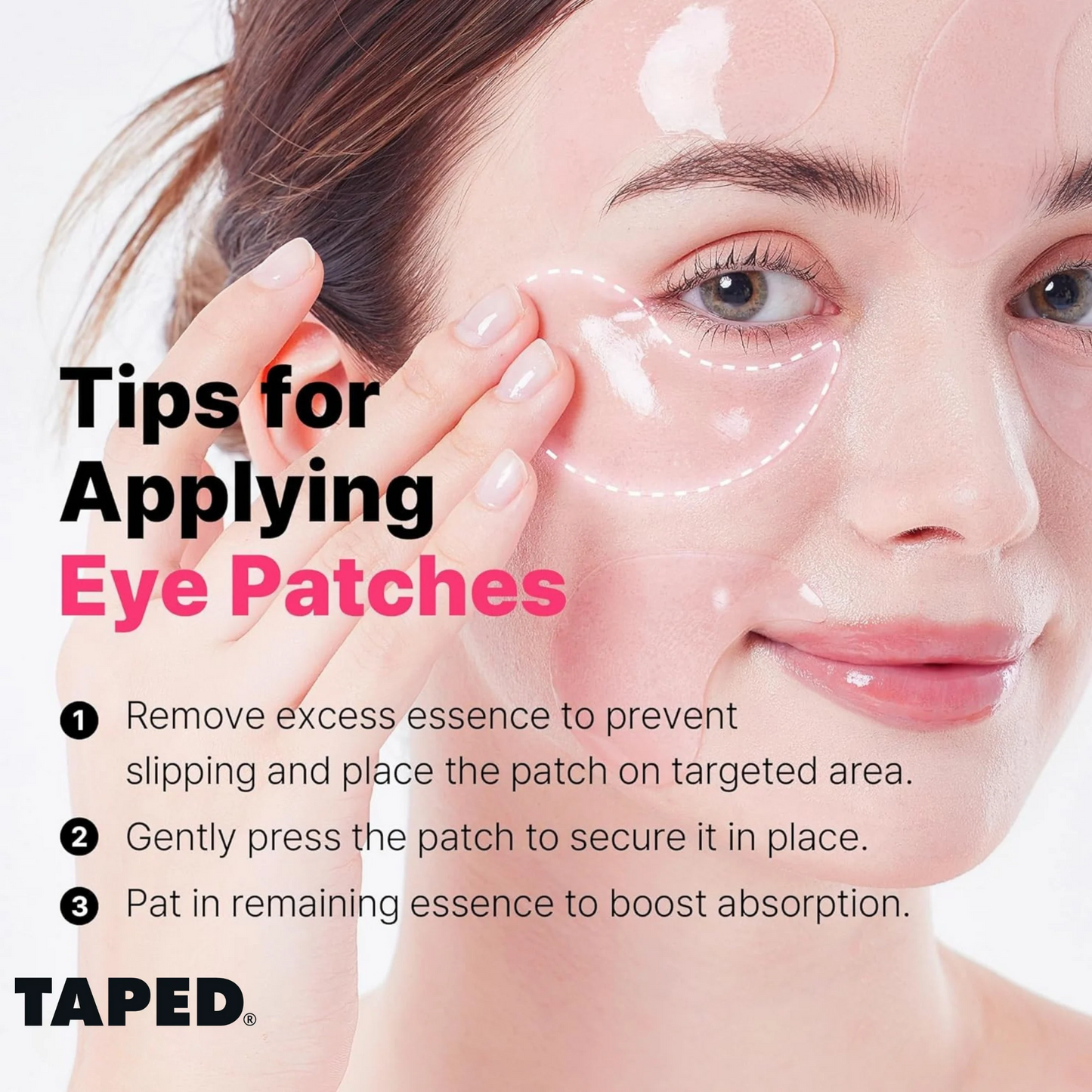 Peptide Collagen Hydrogel Eye Patch