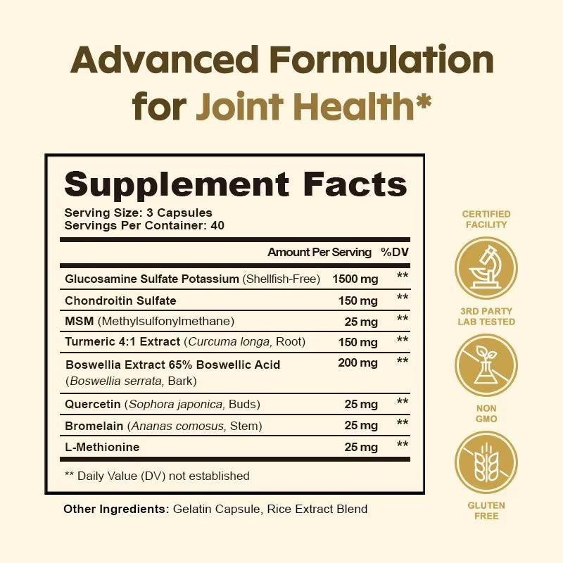 JOINT HEALTH SUPPLEMENT - PAIN RELIEF