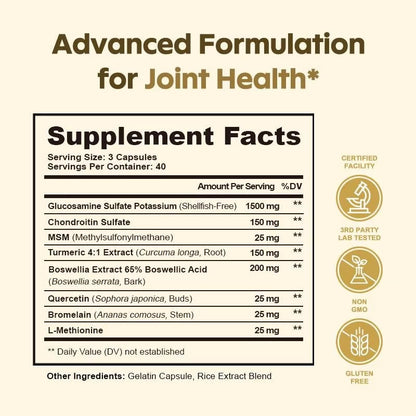JOINT HEALTH SUPPLEMENT - PAIN RELIEF