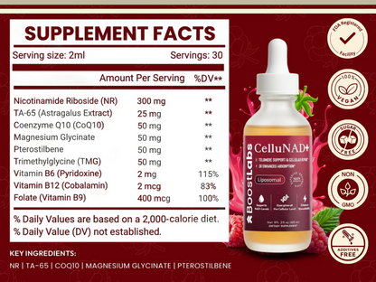 CelluNAD+ - Cellular Restoration Single (One Time)